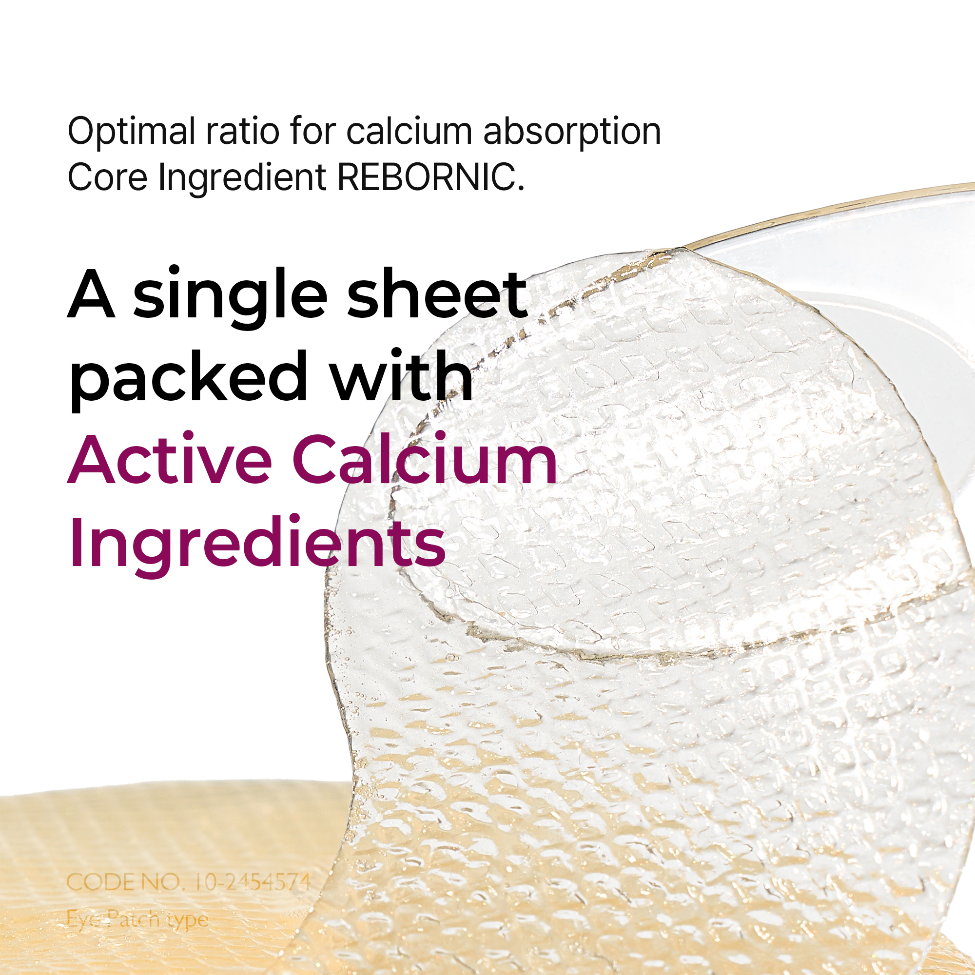 Calcium Bonding Eye Cream & Eye Patch 60ea - image 6