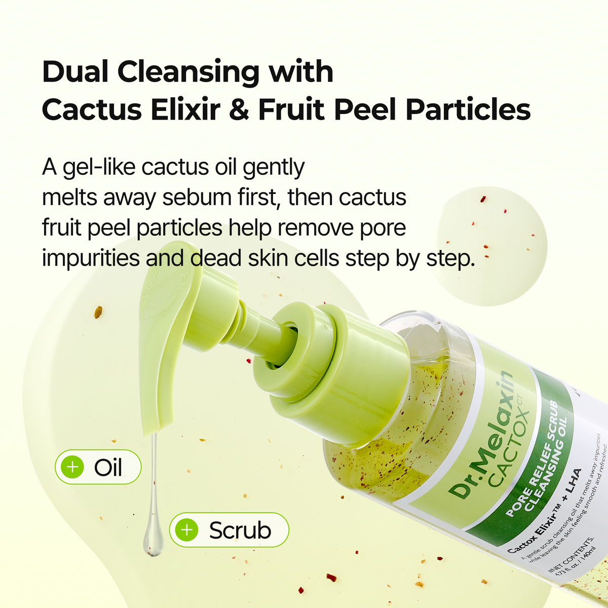 Cactox Pore Relief Scrub Cleansing Oil - image 6