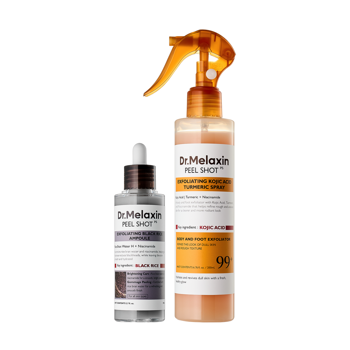 Body & Face Peel Shot Duo - image 1