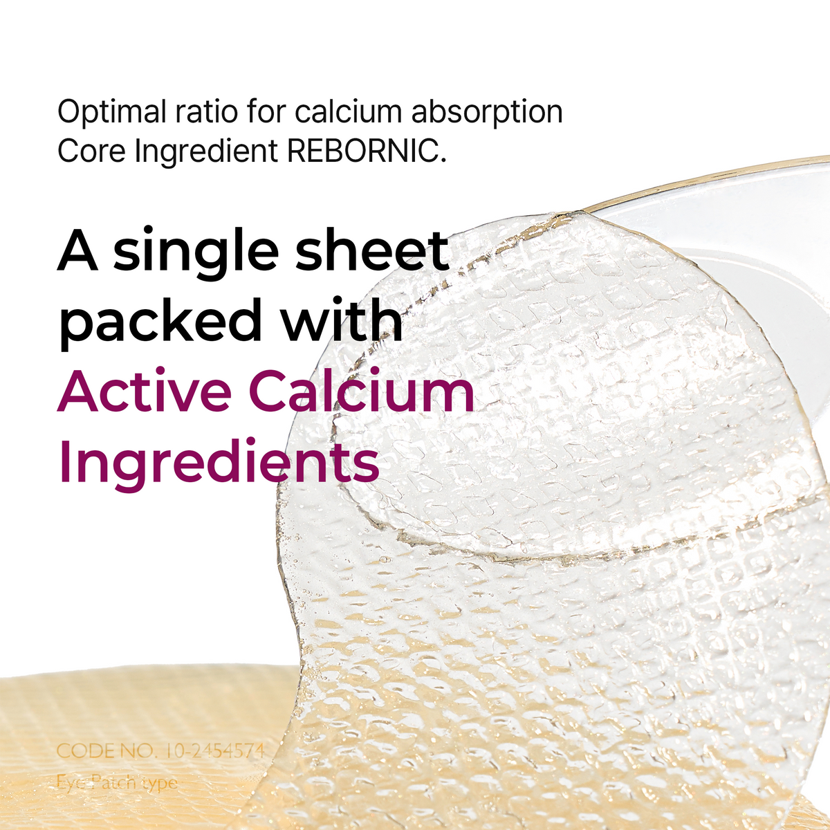 Calcium Bonding Eye Cream & Eye Patch 60ea - image 6