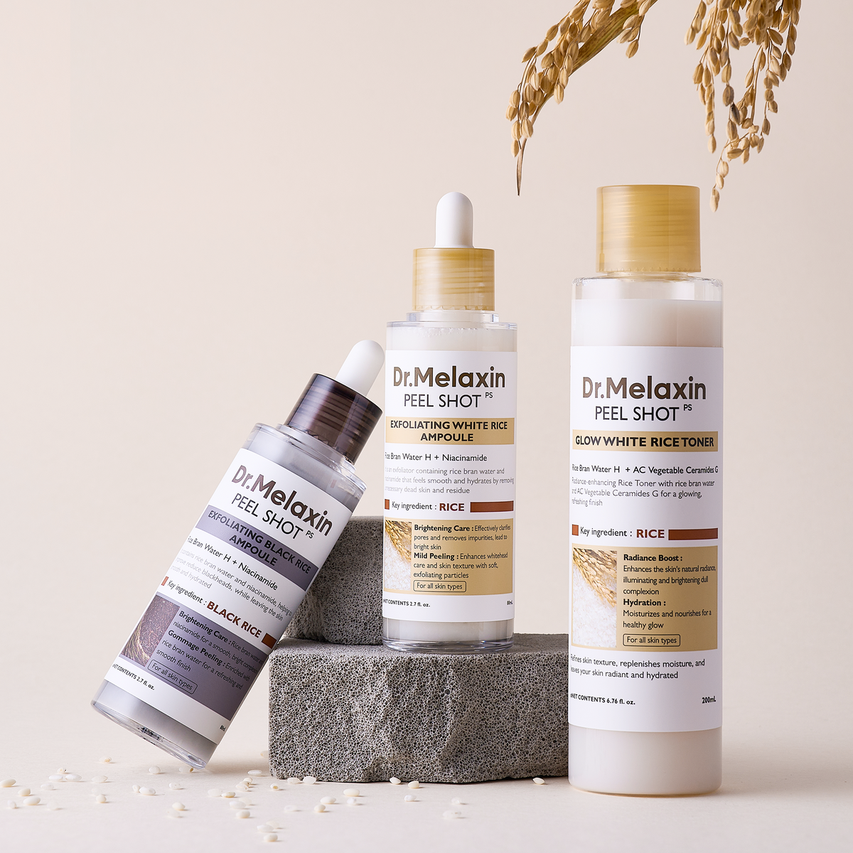 Peel Shot Exfoliating Glow Rice Line - image 2